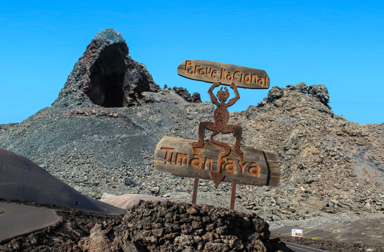 Timanfaya Schilder